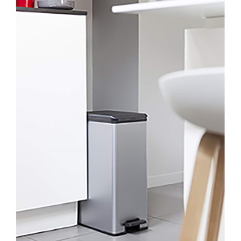 Curver kanta za otpatke 40l slim, silver CU 02340-582-3